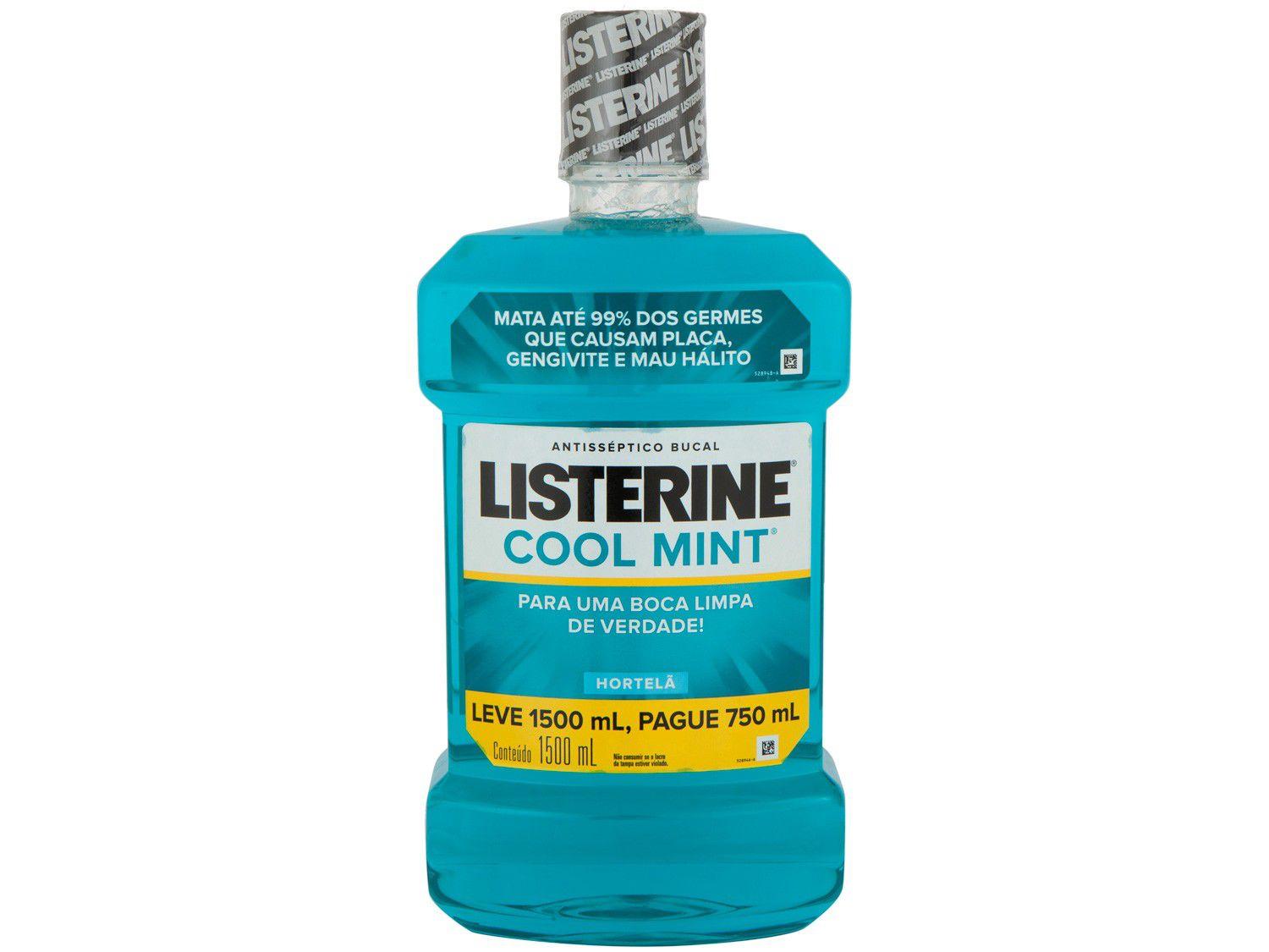 Antisséptico Bucal Listerine Cool Mint - Hortelã 1500ml