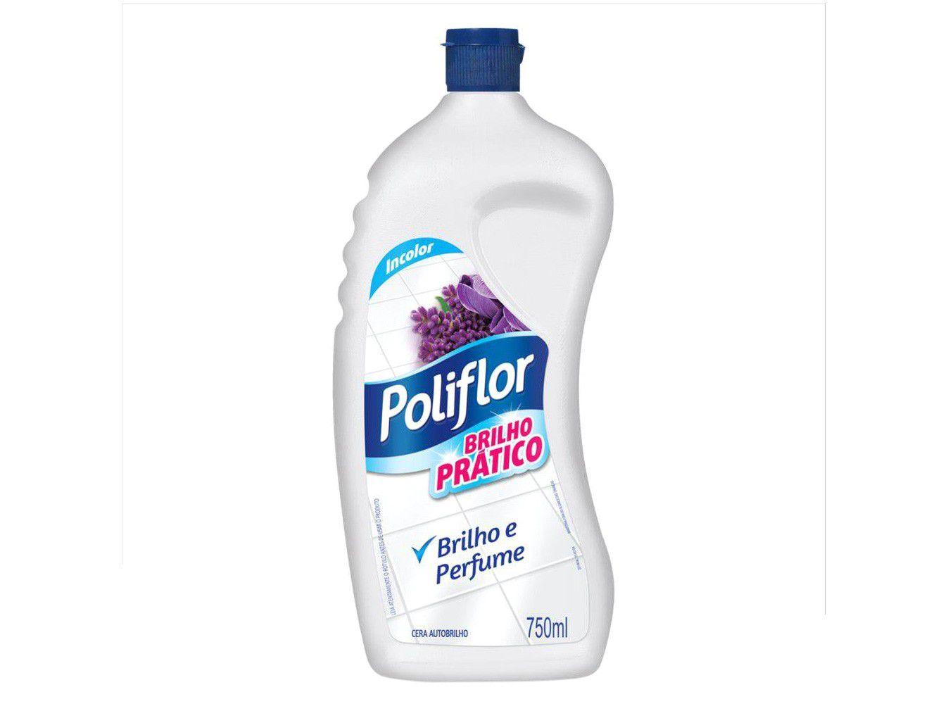 Cera Líquida Poliflor Brilho Prático - 750ml