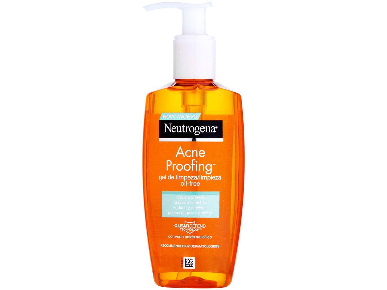Gel de Limpeza Facial Neutrogena Acne Proofing - 200ml