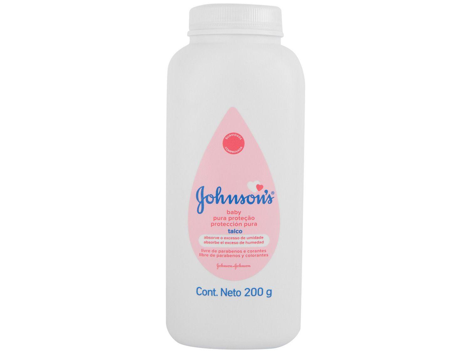 Talco Johnsons Baby Pura Proteção 200g