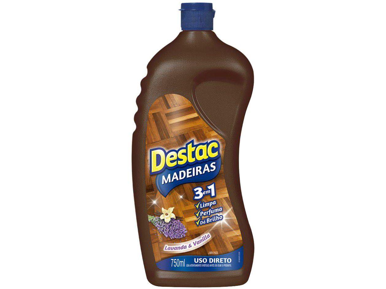 Limpa Piso Destac Madeiras - 750ml