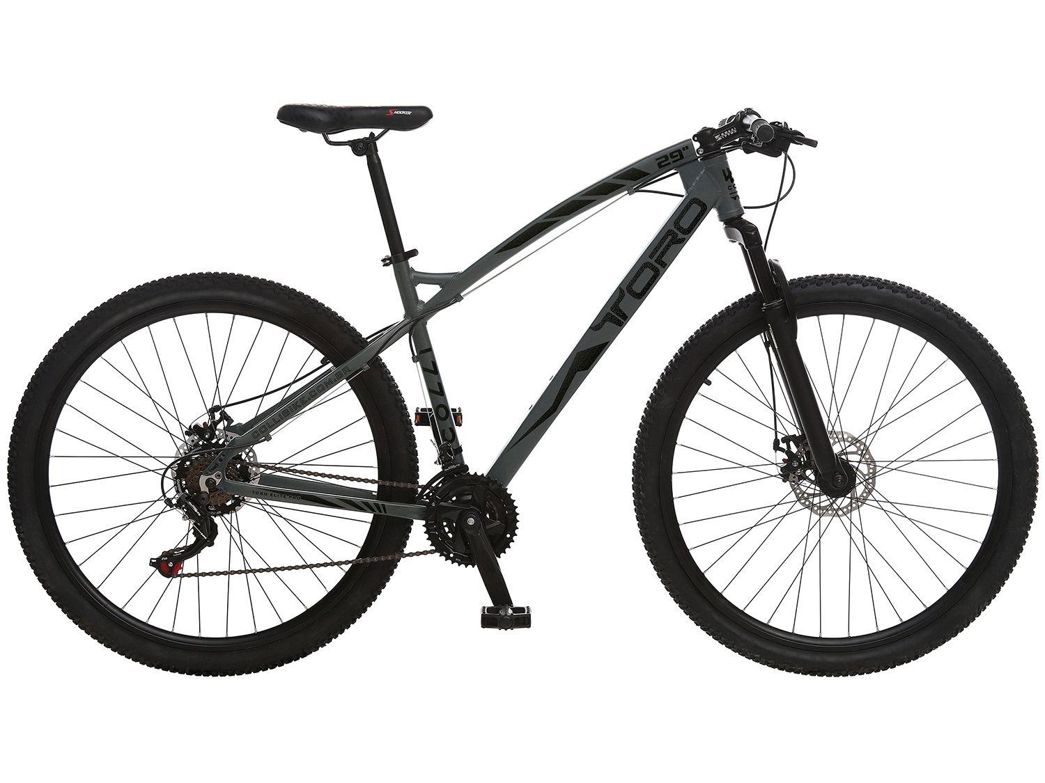 Bicicleta Aro 29 Mountain Bike Colli Toro - Freio a Disco 21 Marchas Câmbio Shimano