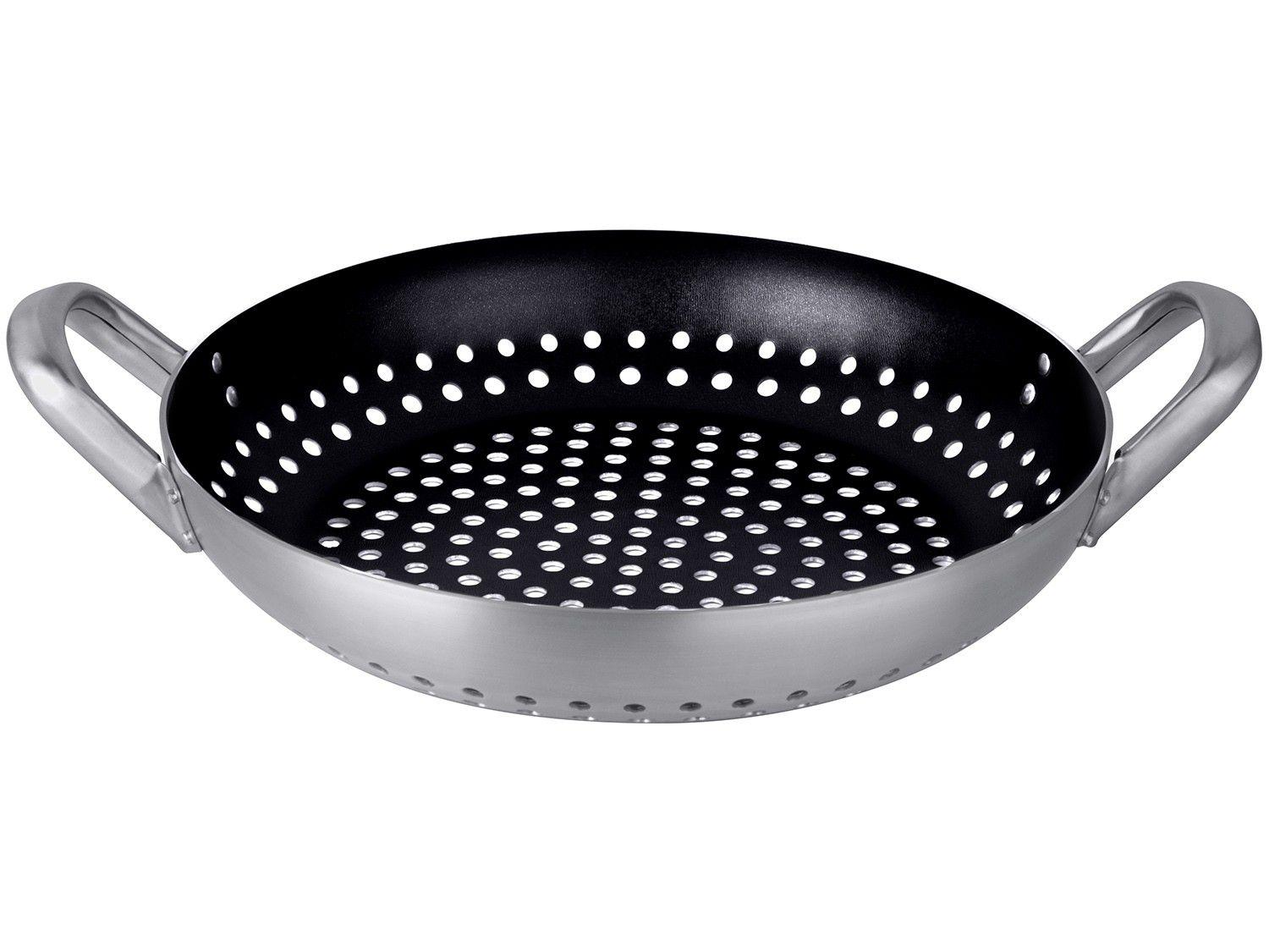 Grelha Frigideira Grill de Alumínio Multiflon - Professional