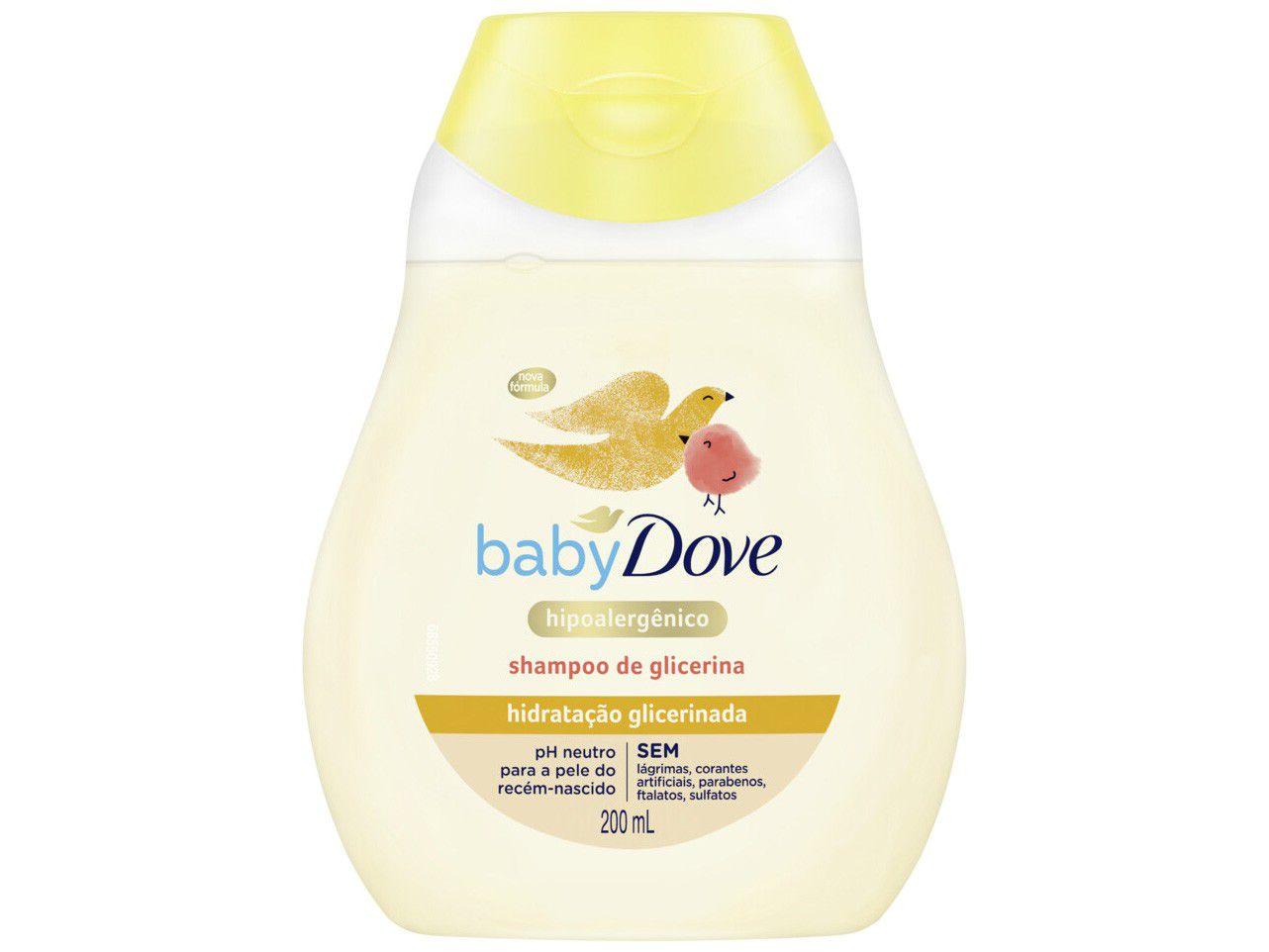 Shampoo Infantil Dove Baby - Hidratação Glicerinada 200ml