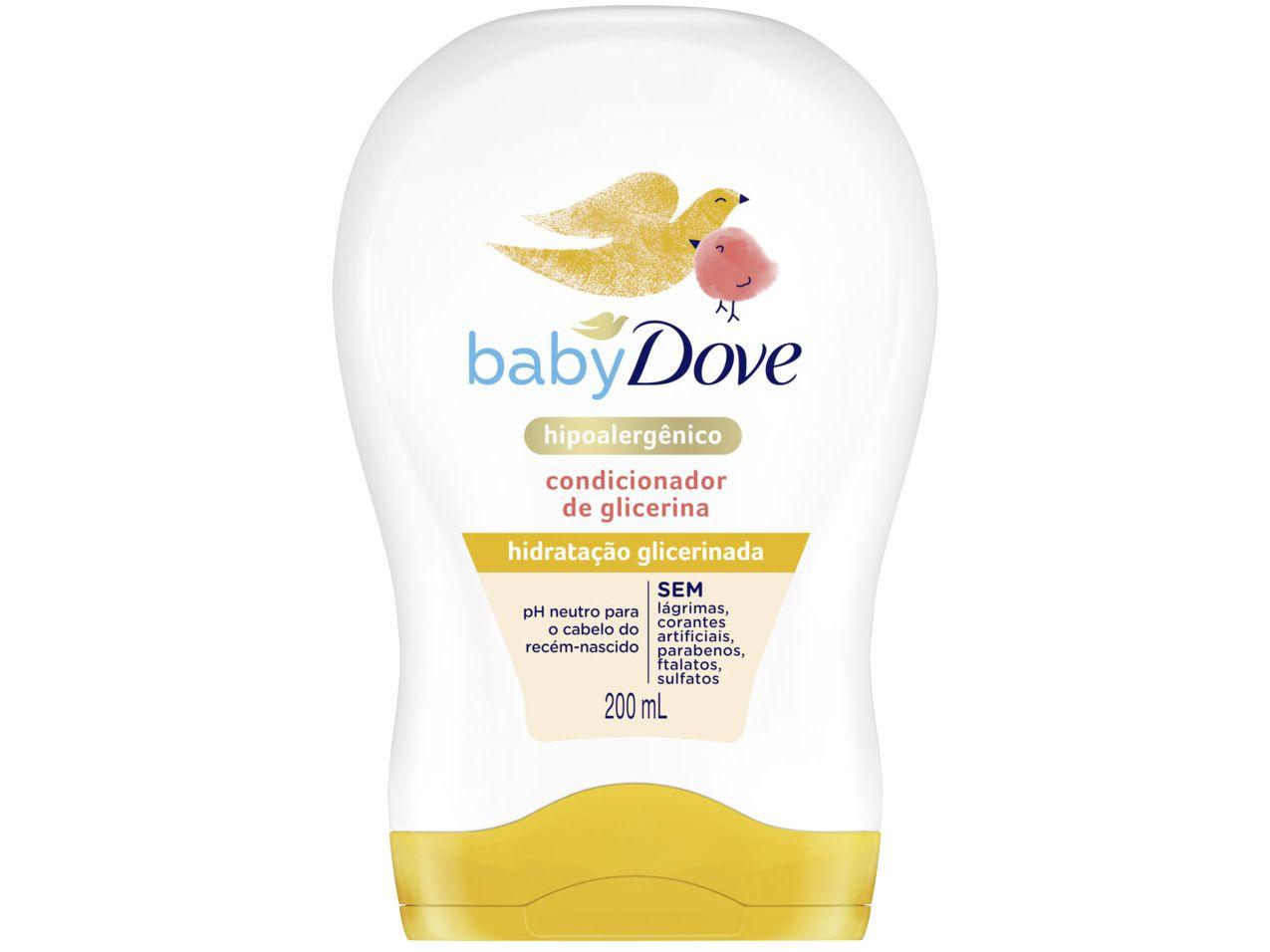 Condicionador Infantil Dove Baby - Hidratação Glicerinada 200ml