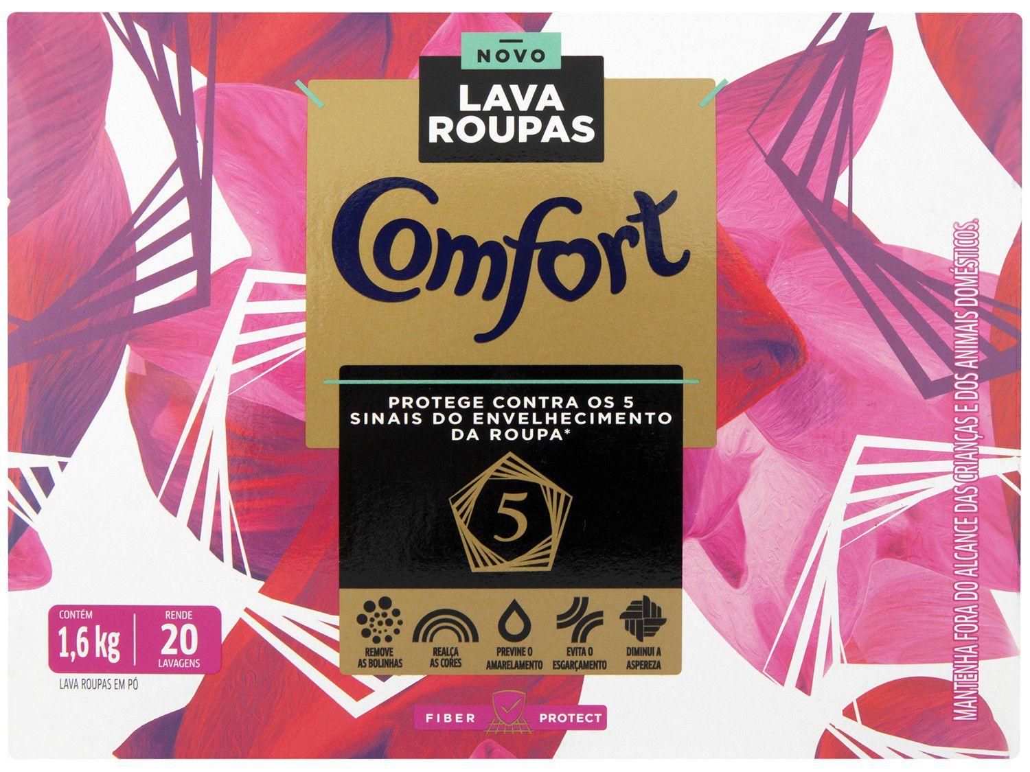 Sabão em Pó Comfort Fiber Protect - 1,6kg