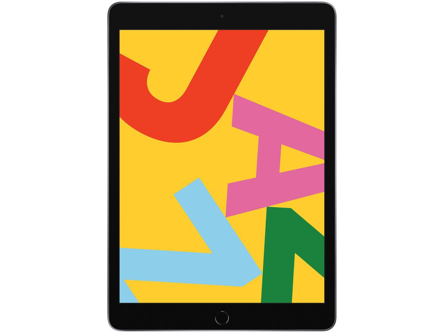iPad 10,2" 7ª Geração Apple Wi-Fi + Cellular 128GB - Cinza Espacial