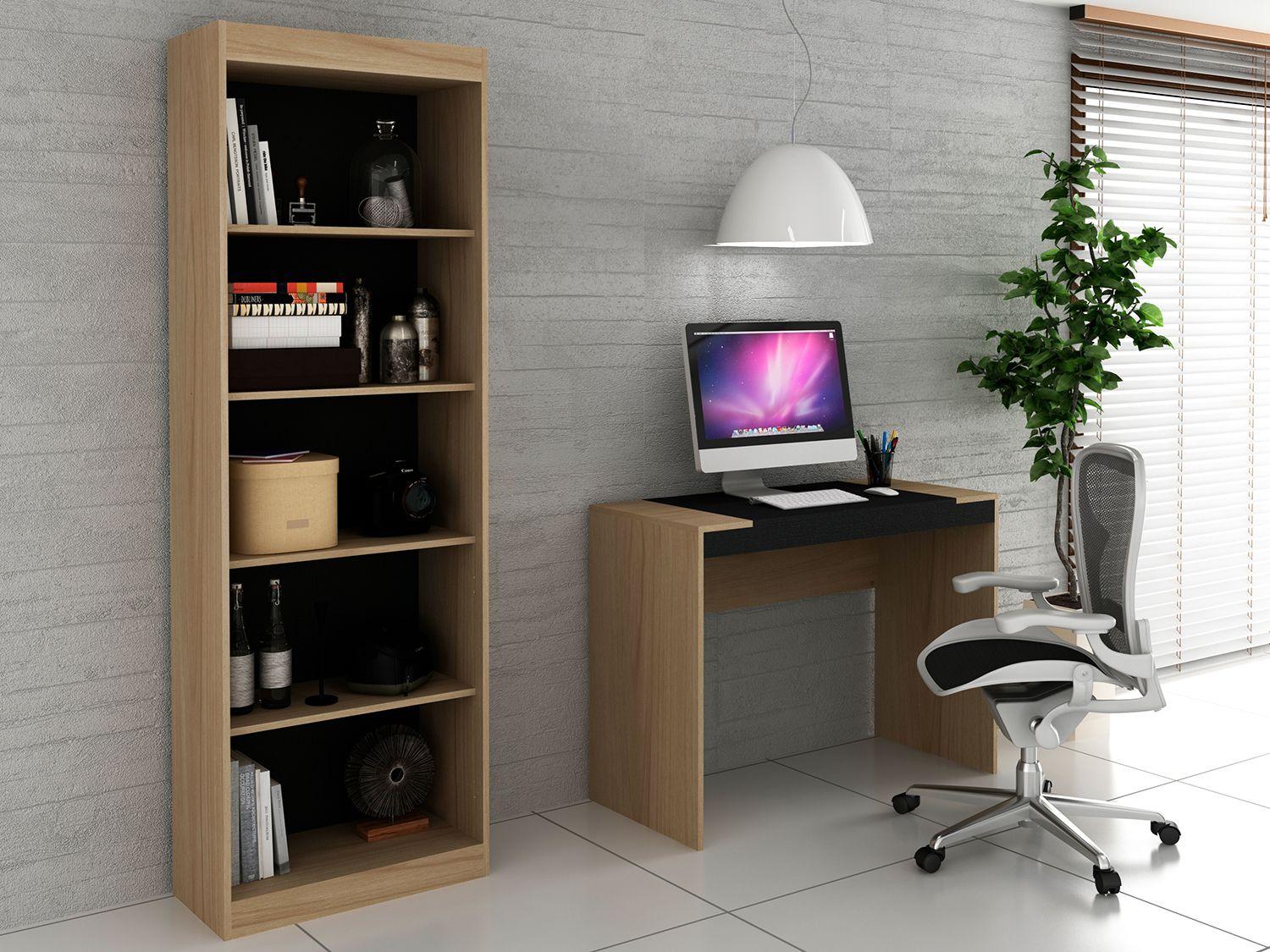 Conjunto Escritório Hecol Móveis Home Office - HO-2951 2 Peças