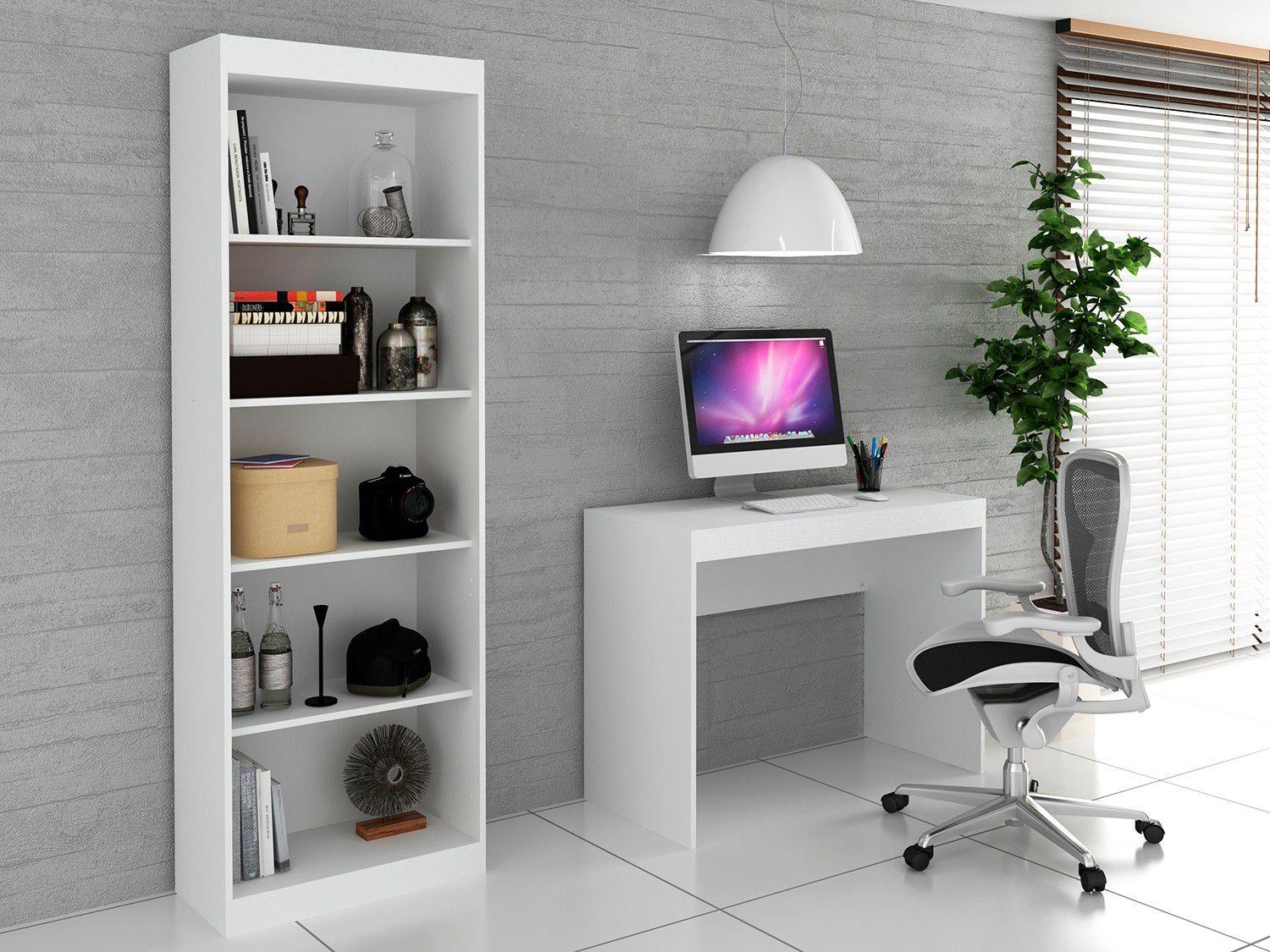 Conjunto Escritório Hecol Móveis - Home Office HO-2951 2 Peças