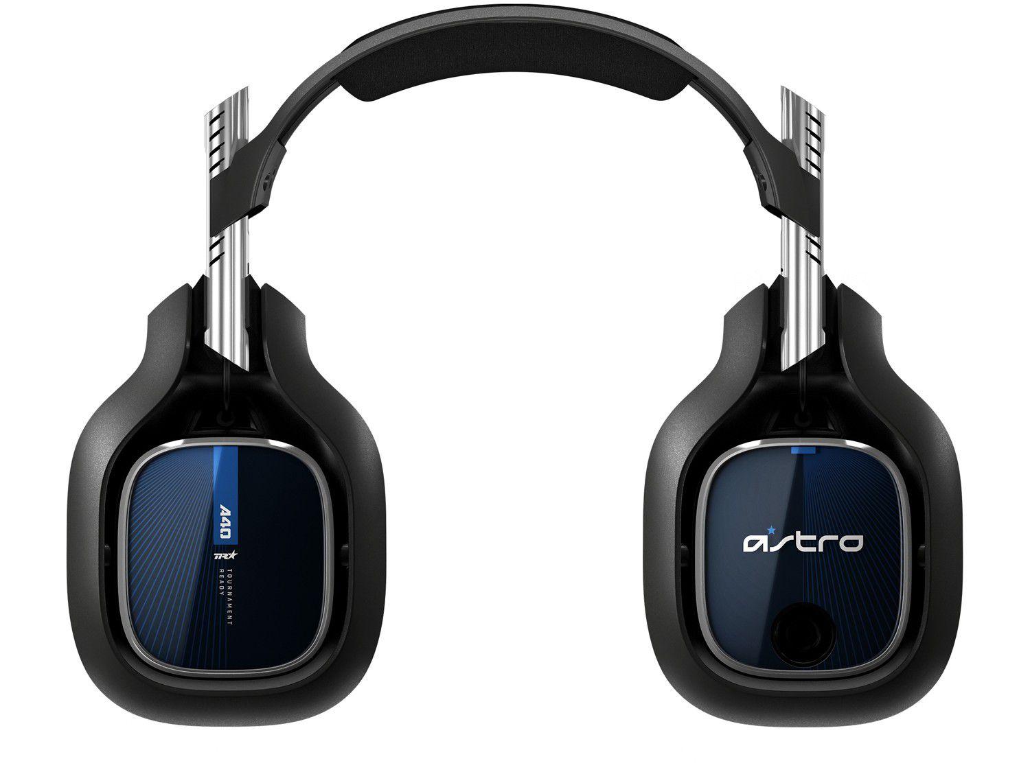 Headset Gamer Astro A40 + Mixamp Pro Tr para PS4 PC e MAC USB Preto