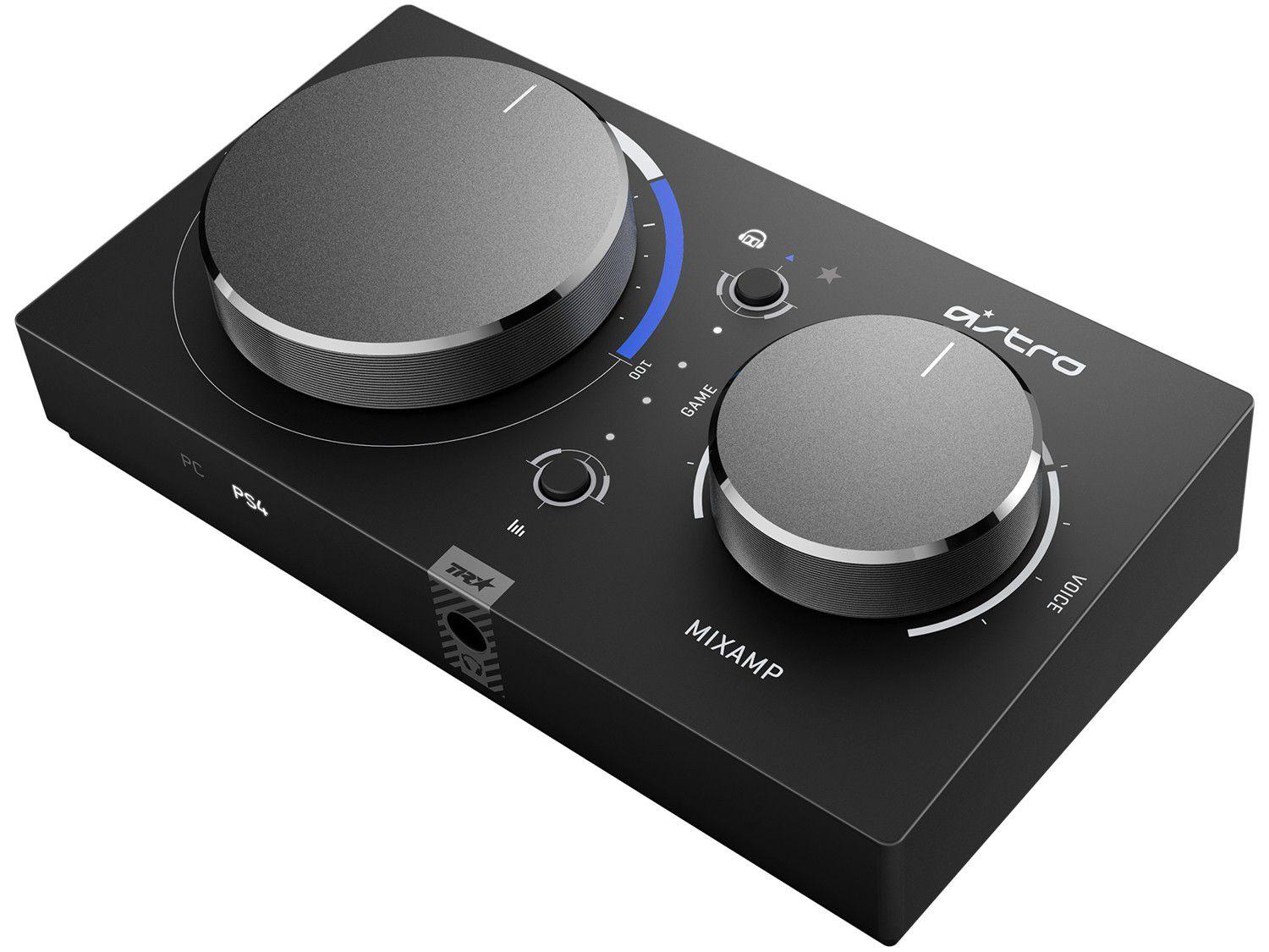 Headset Gamer Astro A40 + Mixamp Pro Tr para PS4 PC e MAC USB Preto