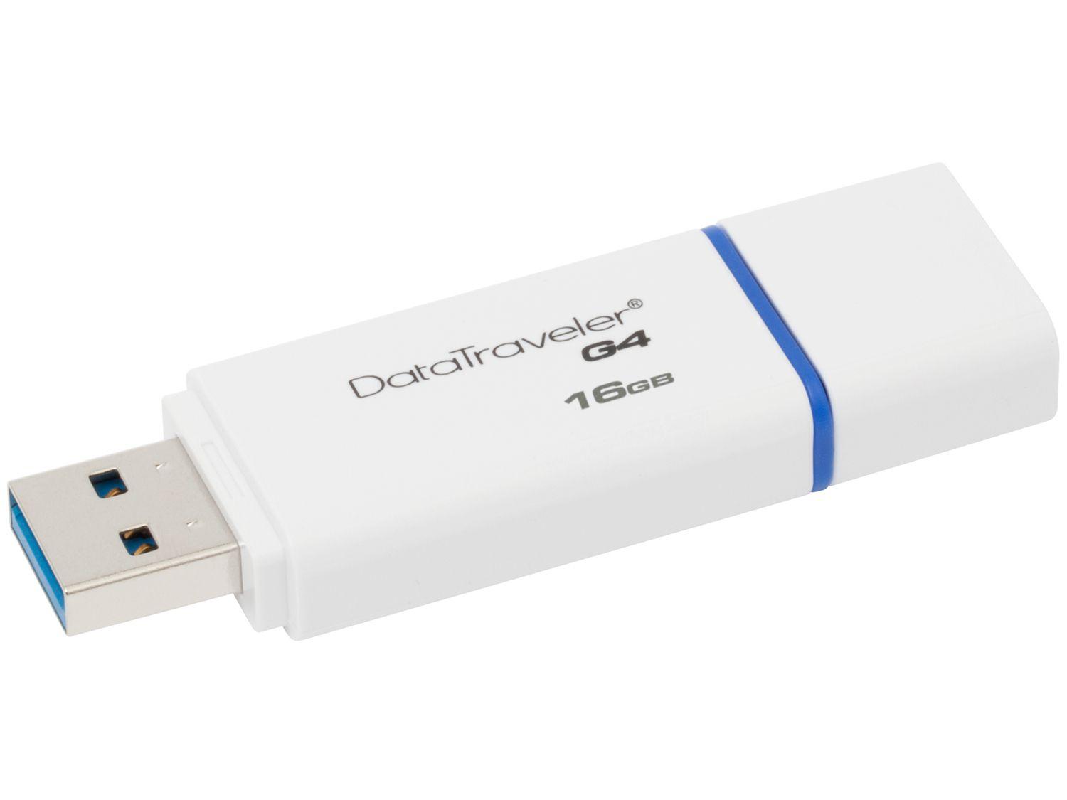 Pen Drive 16GB Kingston Data Traveler G4 - USB 3.0