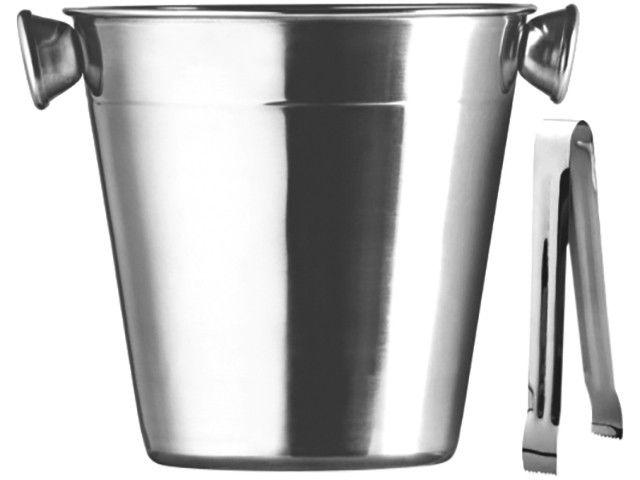 Balde de Gelo Inox com Pegador 1,3L Hercules - UB31