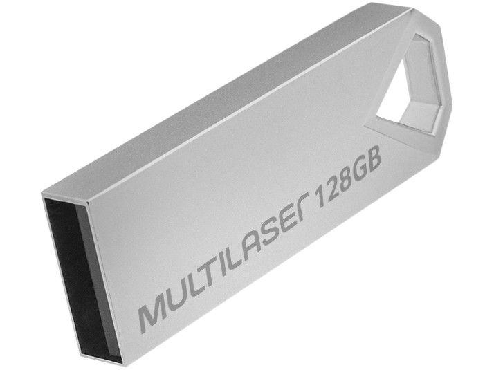 Pen Drive 128GB Multilaser PD853 - USB 2.0
