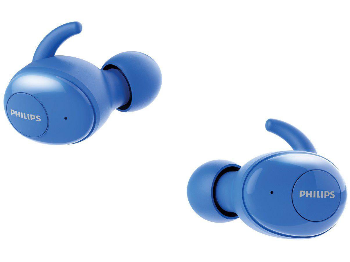 Fone de Ouvido Bluetooth Philips Upbeat - SHB2505BL/00 Intra-auricular com Microfone Azul