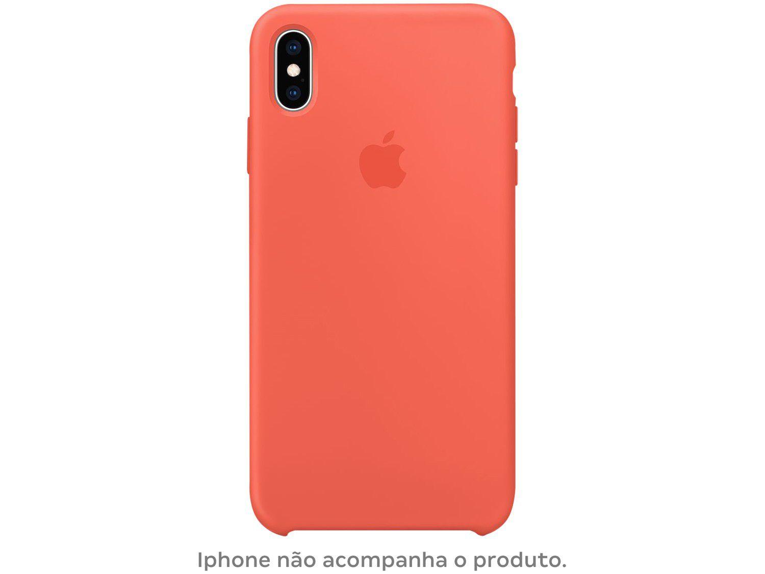 Capinha de Celular Silicone para iPhone XS Max Apple MUJR2ZM/A Original