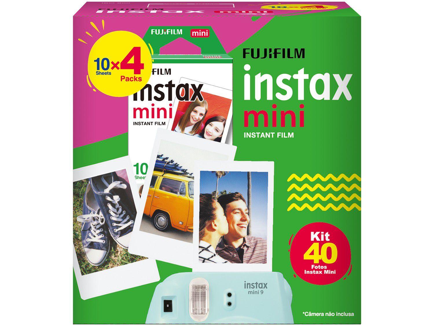 Filme Instantâneo Fujifilm Instax Mini - com 40 Poses