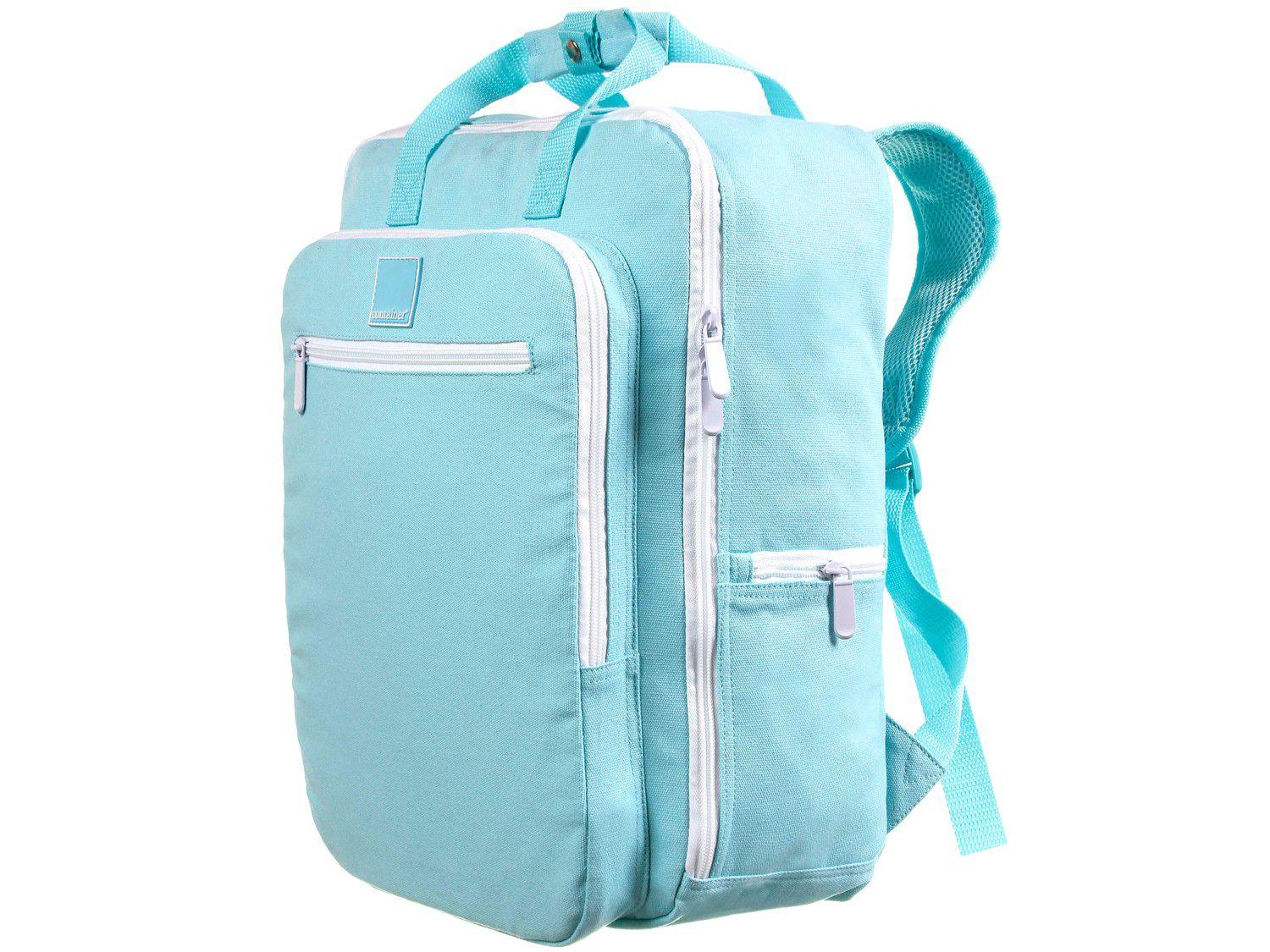 Mochila Juvenil Escolar Unissex Container - Tam. G Dermiwil Colors Azul