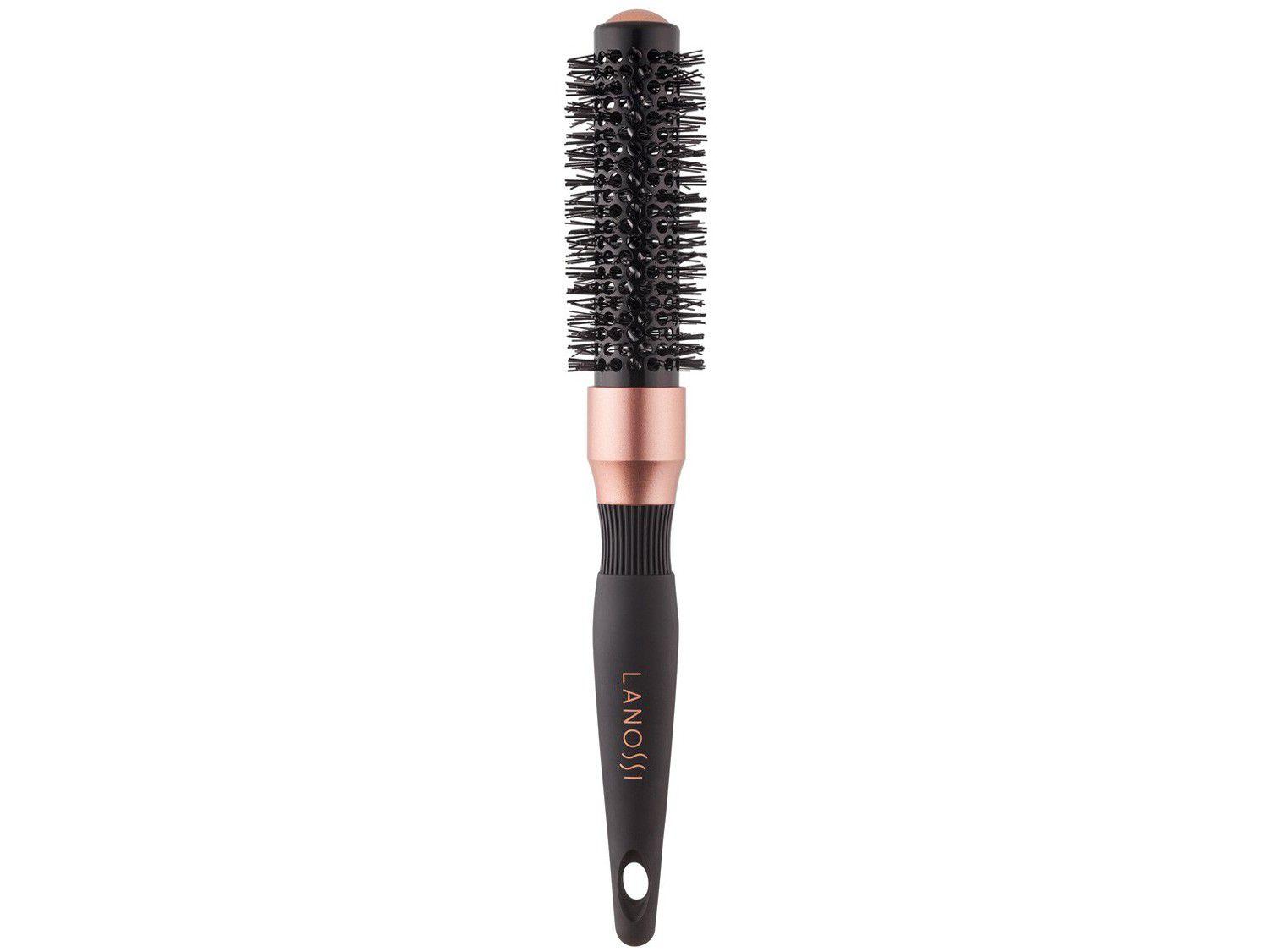 Escova de Cabelo Redonda Lanossi Bronzer - Profissional Térmica