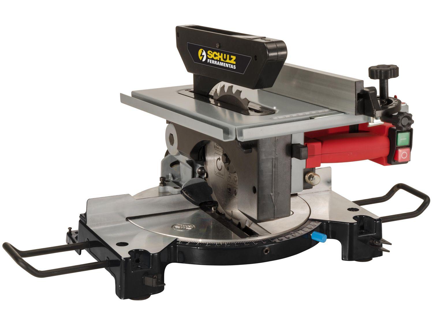 Serra de Esquadria Elétrica de Bancada Schulz - 929.0101-0 8" 1200W 4500 RPM