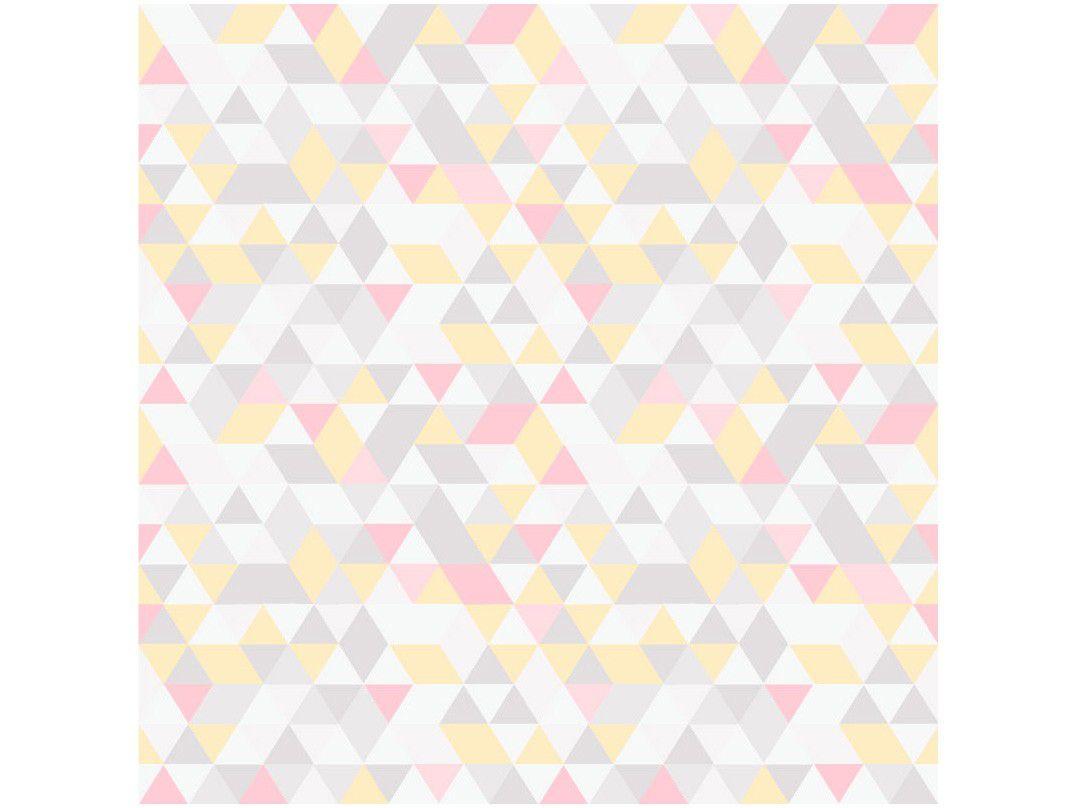 Papel de Parede para Quarto Infantil - Geométrico Bobinex Uau! 52cmx1000cm
