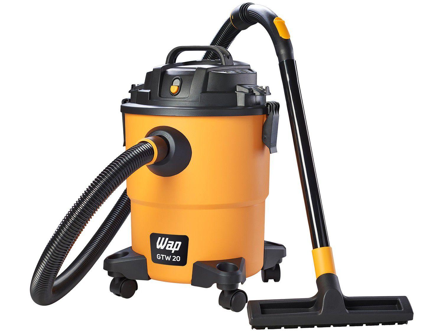 Aspirador de Pó e Água Profissional Wap - 1600W GTW 20 Amarelo e Preto