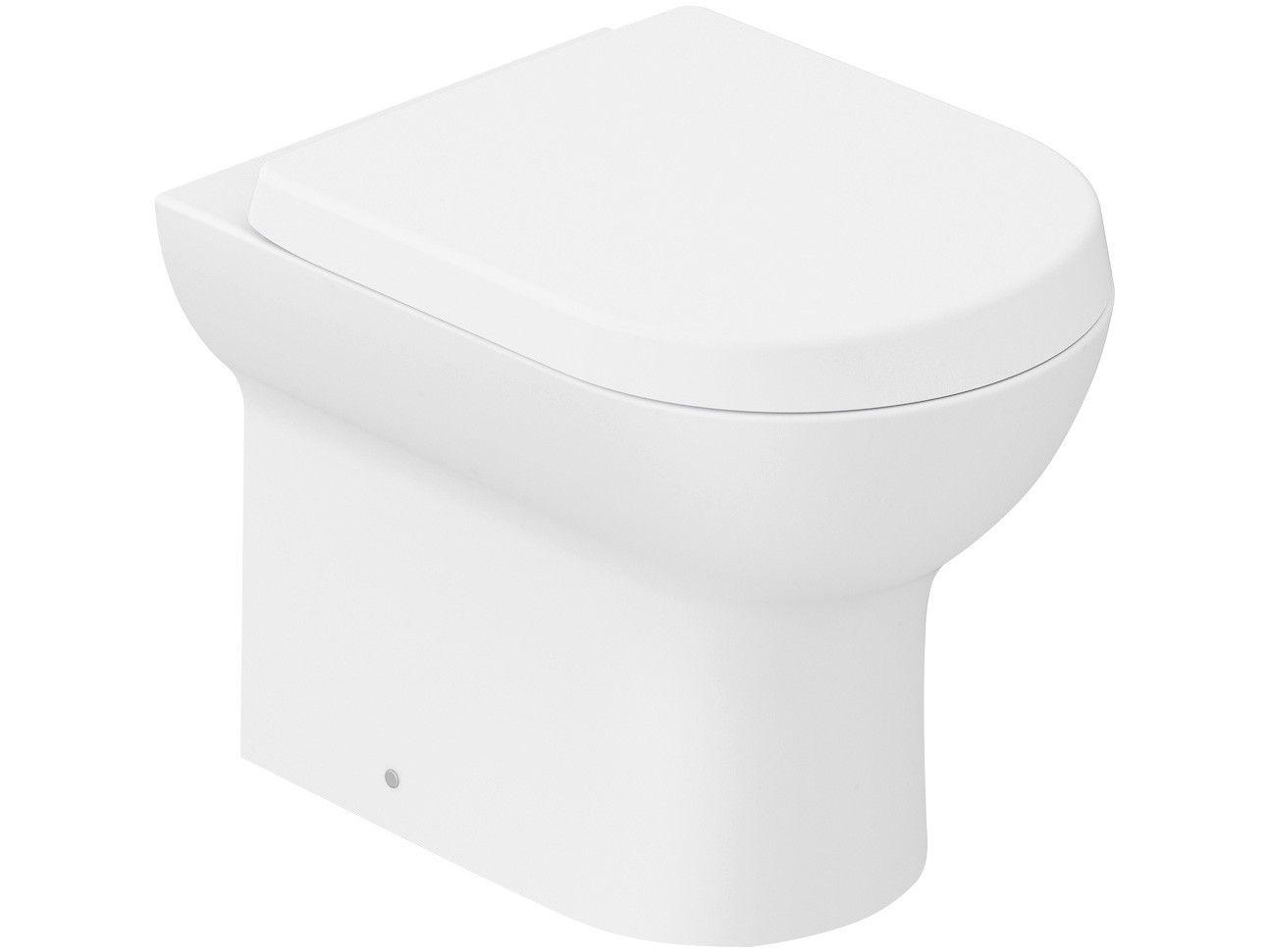 Vaso Sanitário Convencional Oval Branco Matte Roca - Nexo
