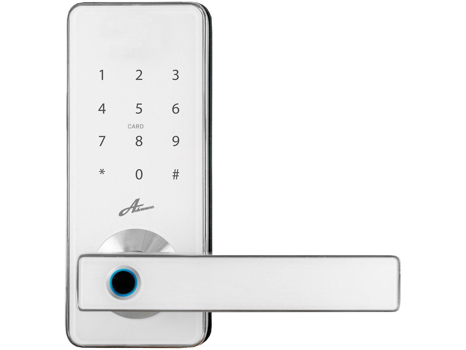 Fechadura Digital Advance Milre Bio D Tech 8500 - Biométrica com Senha e Cartão Interna de Embutir
