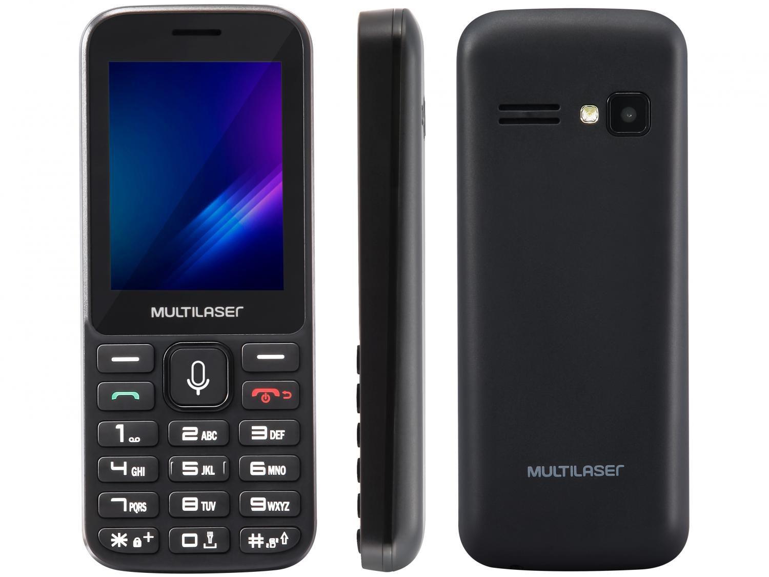 Celular Multilaser Zapp Dual Chip 3G Rádio FM - Bluetooth MP3 Player Desbl.