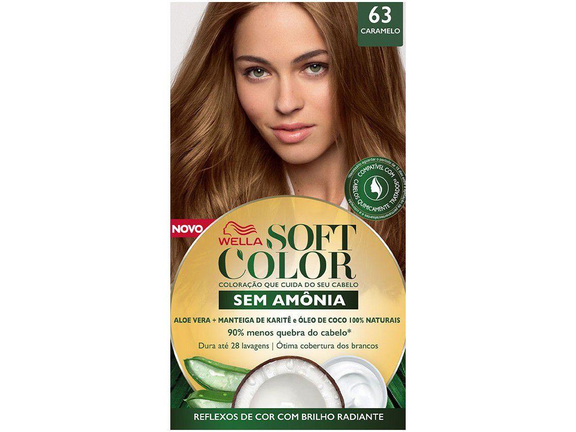 Tinta de Cabelo Soft Color 63 - Caramelo