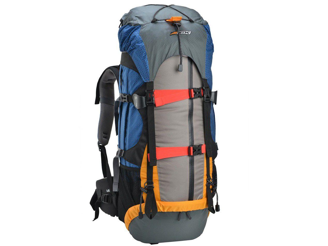 Mochila Cargueira com Capa de Chuva 60L - Nautika GT Gyzmo