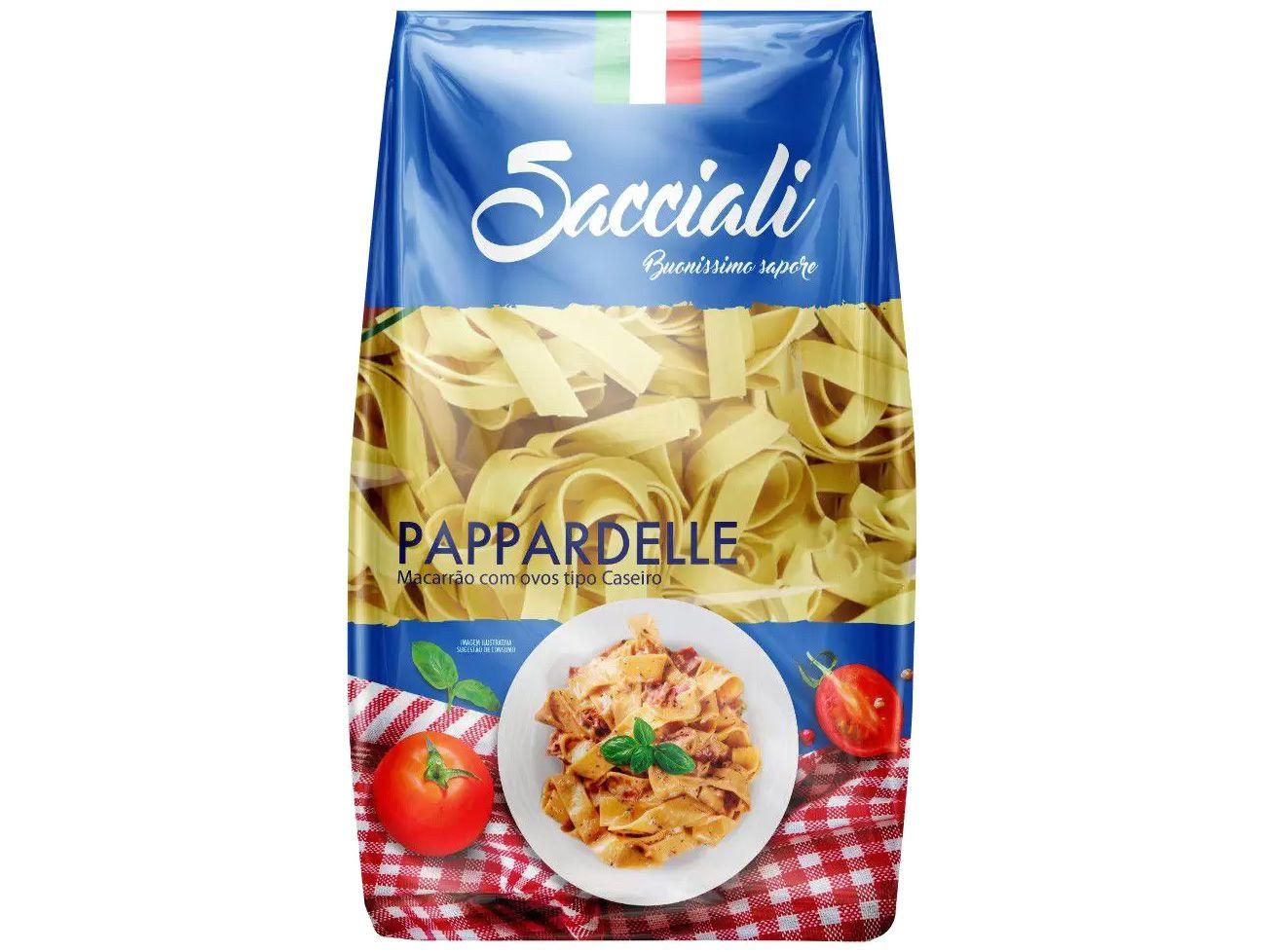 Macarrão Pappardelli com Ovos Sacciali Caseiro - 400g