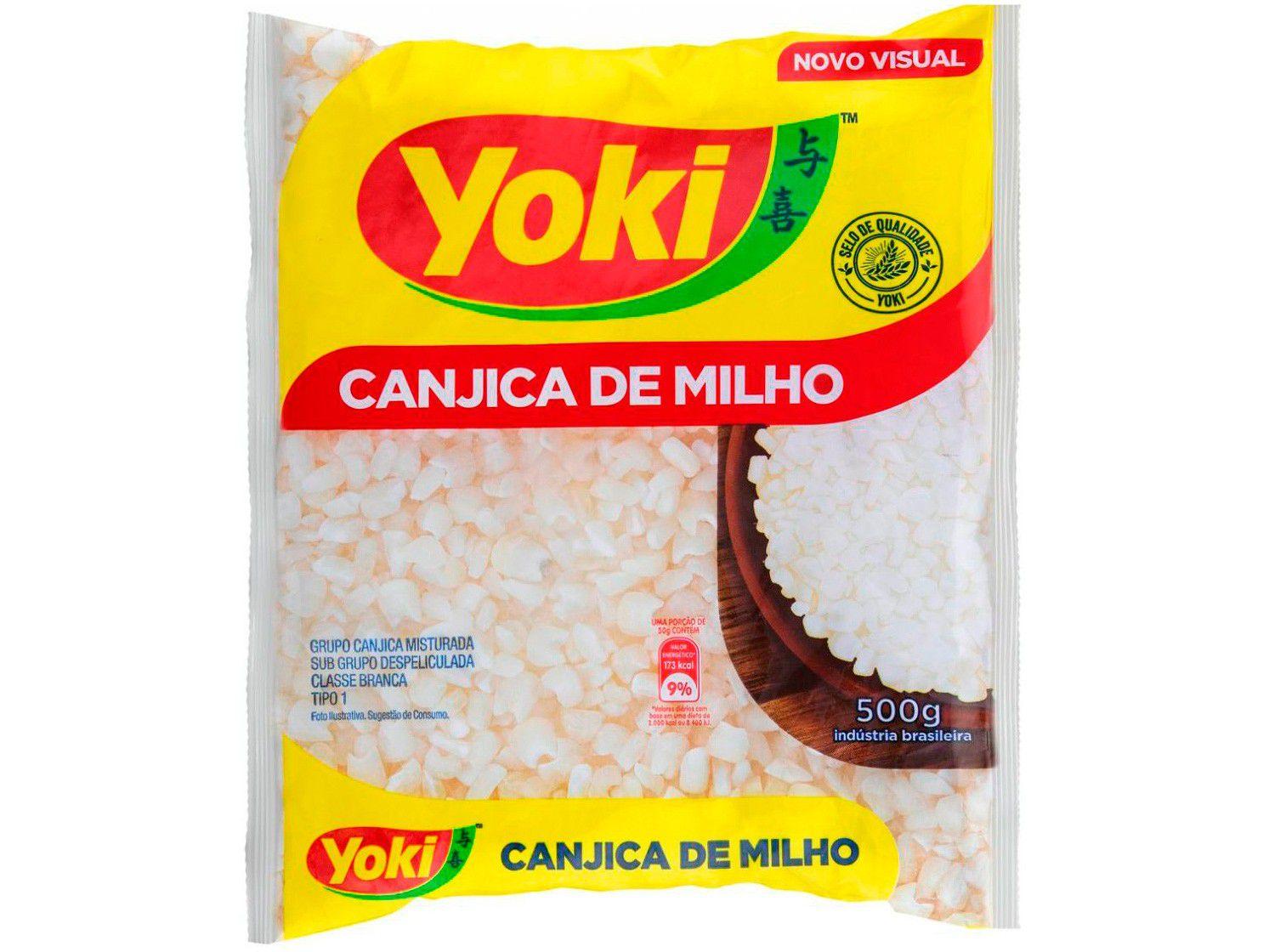 Canjica de Milho Branca Tipo 1 Yoki 500g