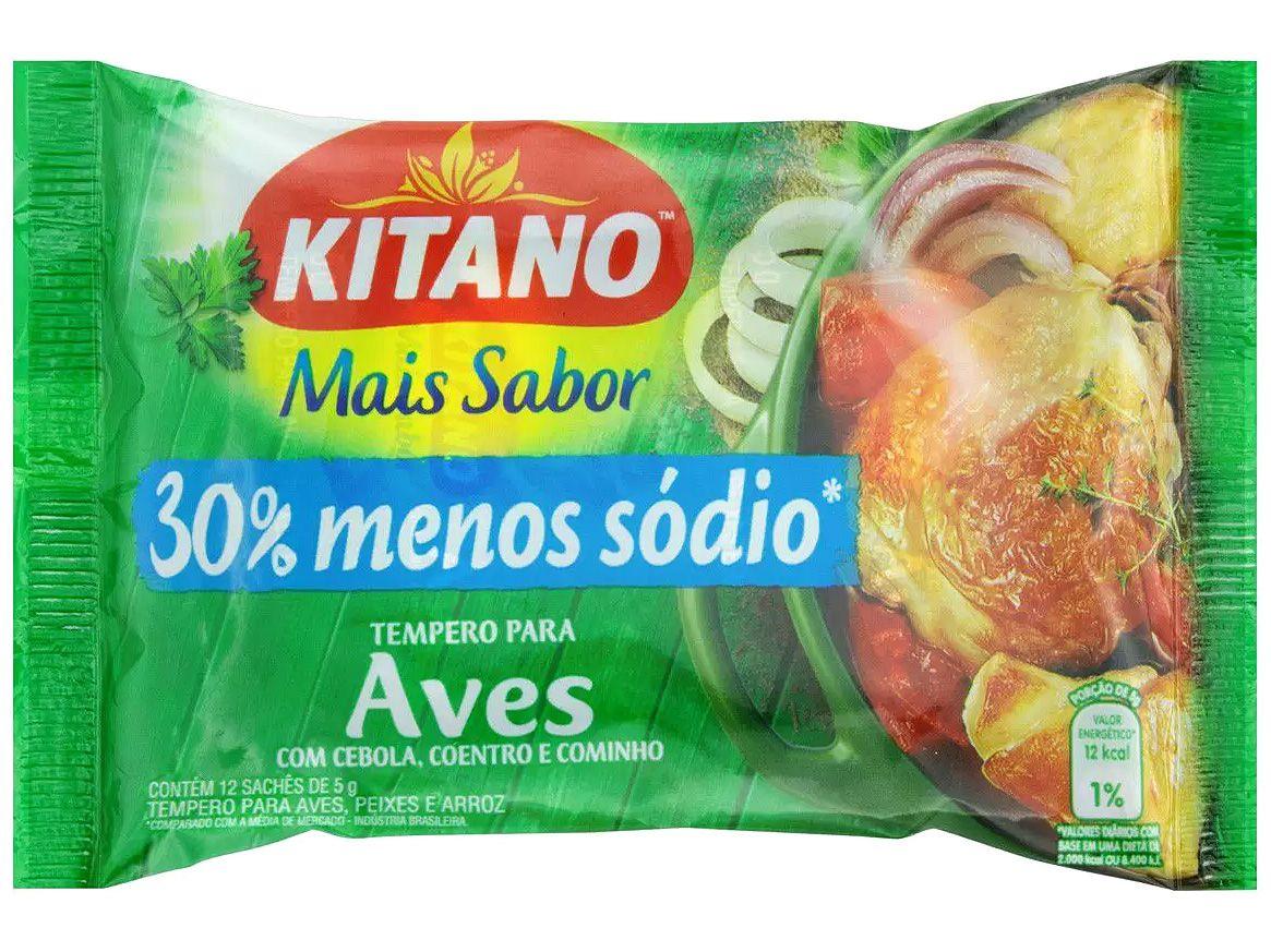 Tempero Aves Kitano Mais Sabor - 60g