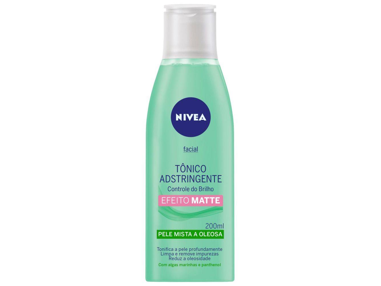 Tônico Facial Nivea para Pele Mista e Oleosa - Adstringente Controle do Brilho 200ml