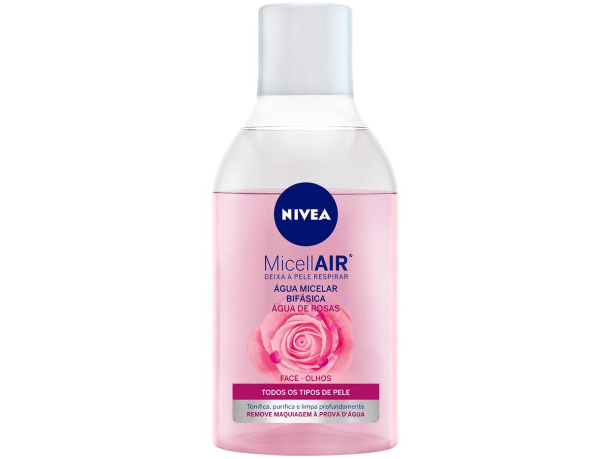 Água Micelar Bifásica Nivea Água de Rosas - 400ml