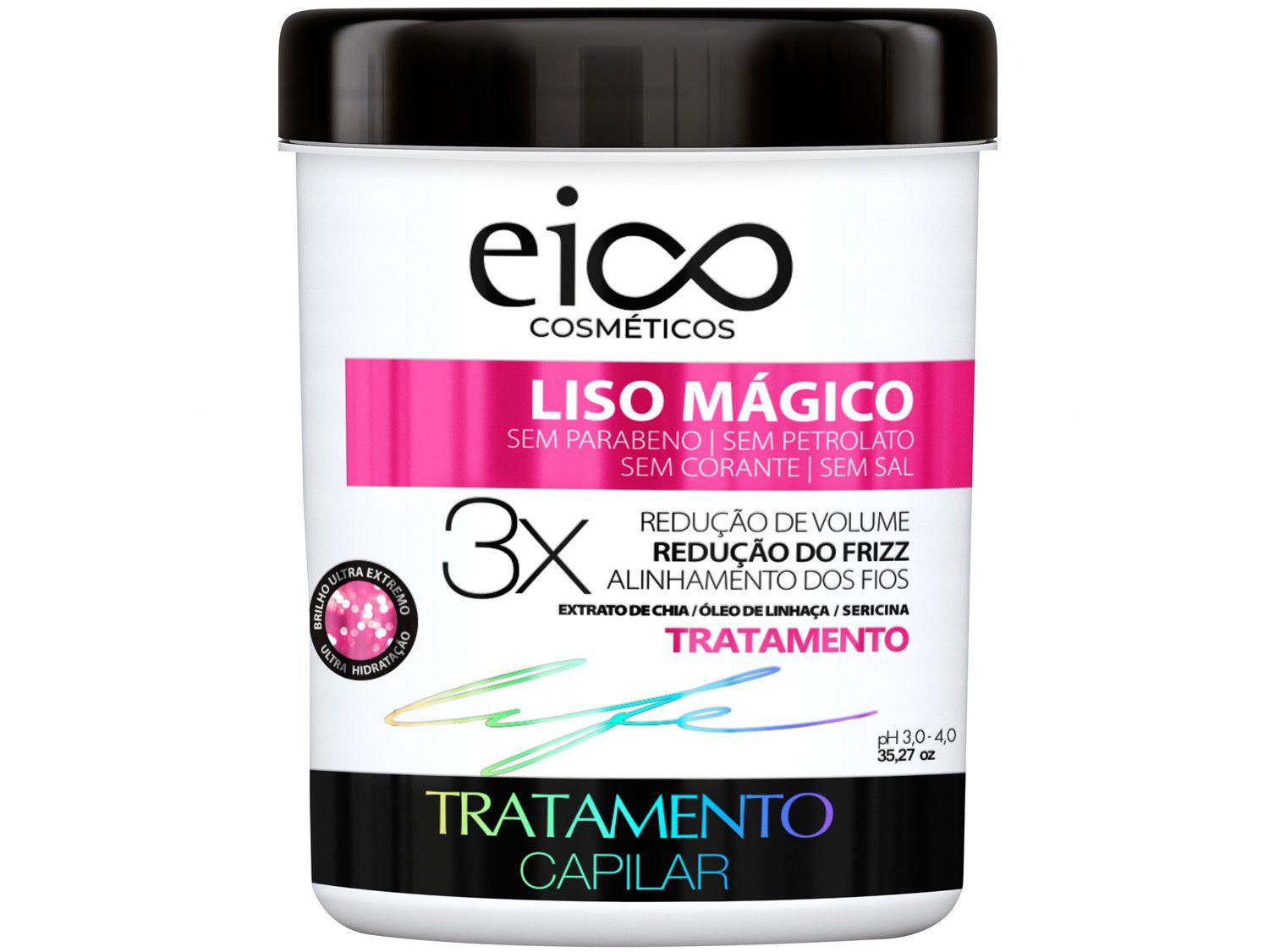 Máscara de Hidratação Eico Cosméticos - Life Liso Mágico 1kg
