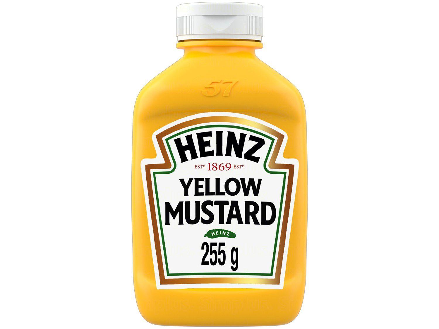 Mostarda Amarela Tradicional Heinz 255g