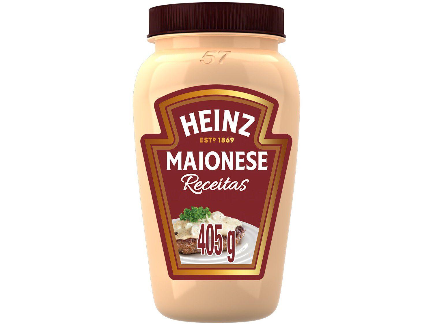 Maionese Tradicional Heinz Receitas - 405g