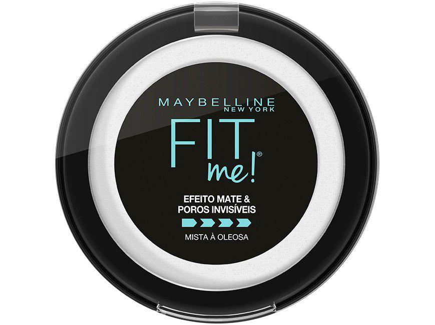 Pó Compacto Matte Maybelline NY FIT ME! H2221100 - Transparente 10g