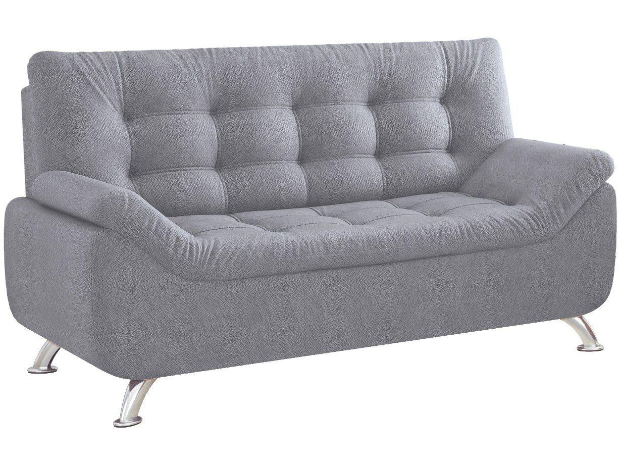 Sofá 2 Lugares Suede Decore Durban - Linoforte