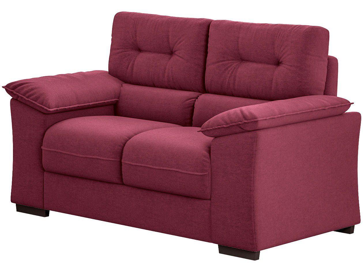Sofá 2 Lugares Suede Decore Cascaya - Linoforte
