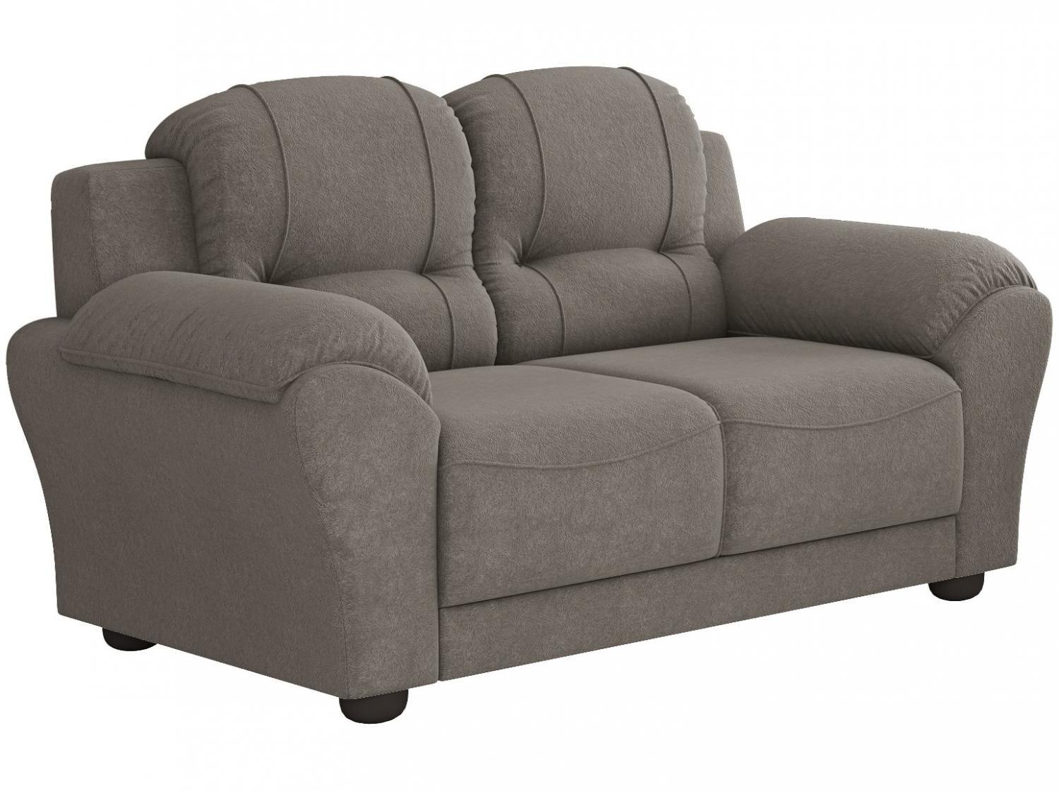 Sofá 2 Lugares Suede Decore Adagio - Linoforte