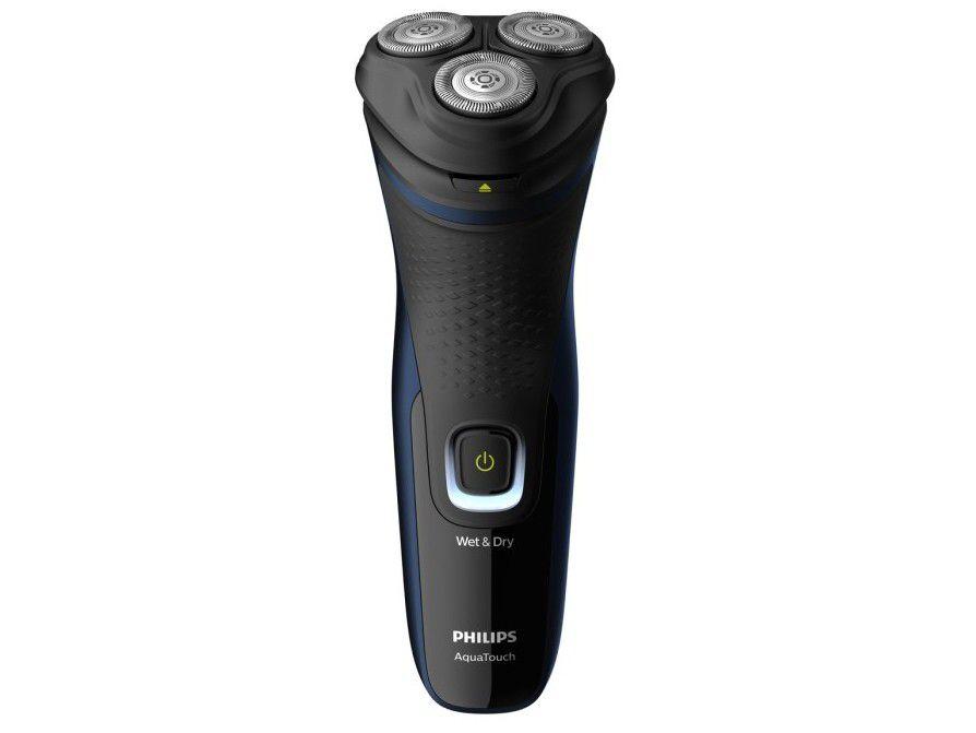Barbeador Elétrico Philips AquaTouch Series 1000 - Seco e Molhado 1 Velocidade