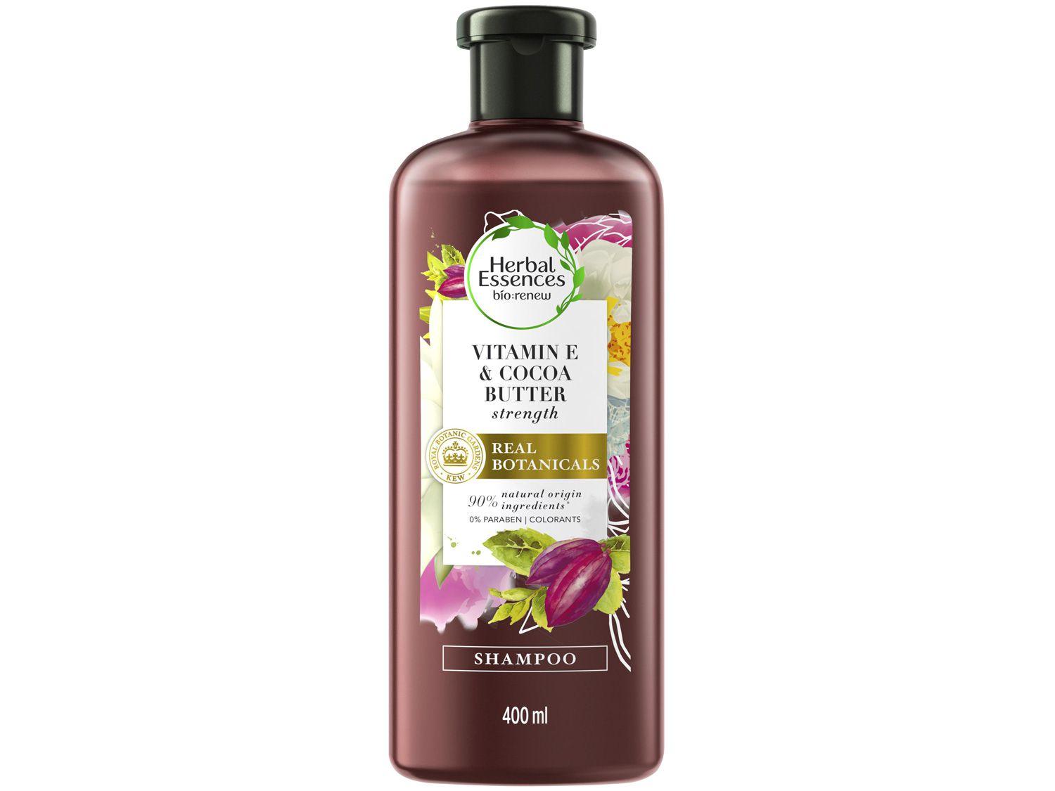 Shampoo Herbal Essences Vitamina E - e Manteiga de Cacau Bío:renew 400ml