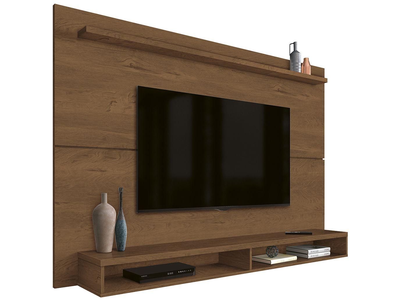 Painel para TV até 60" 1 Prateleira EDN Móveis - Tradicional Maxi