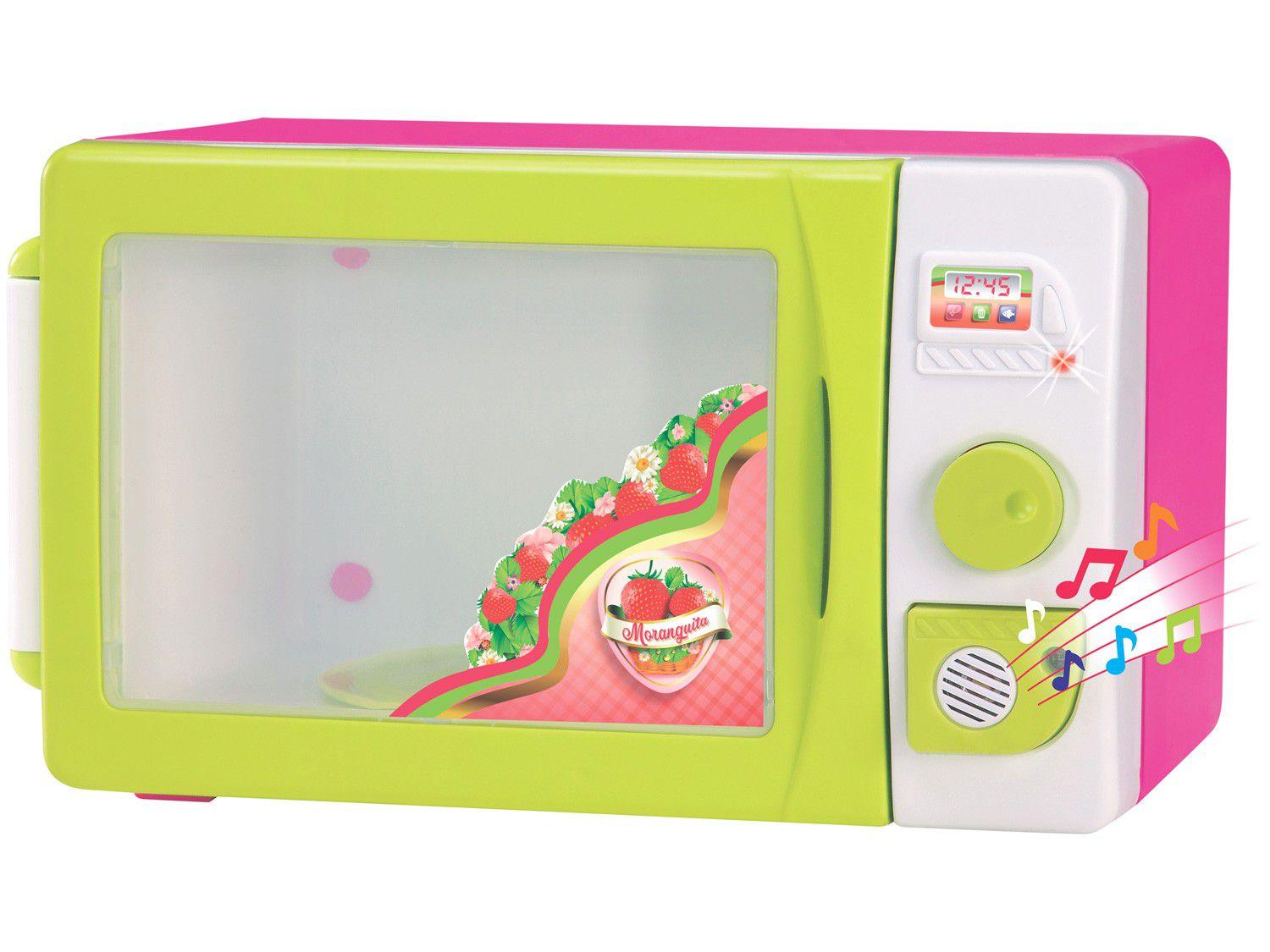 Micro-ondas de Brinquedo Moranguita Magic Toys - 3 Peças