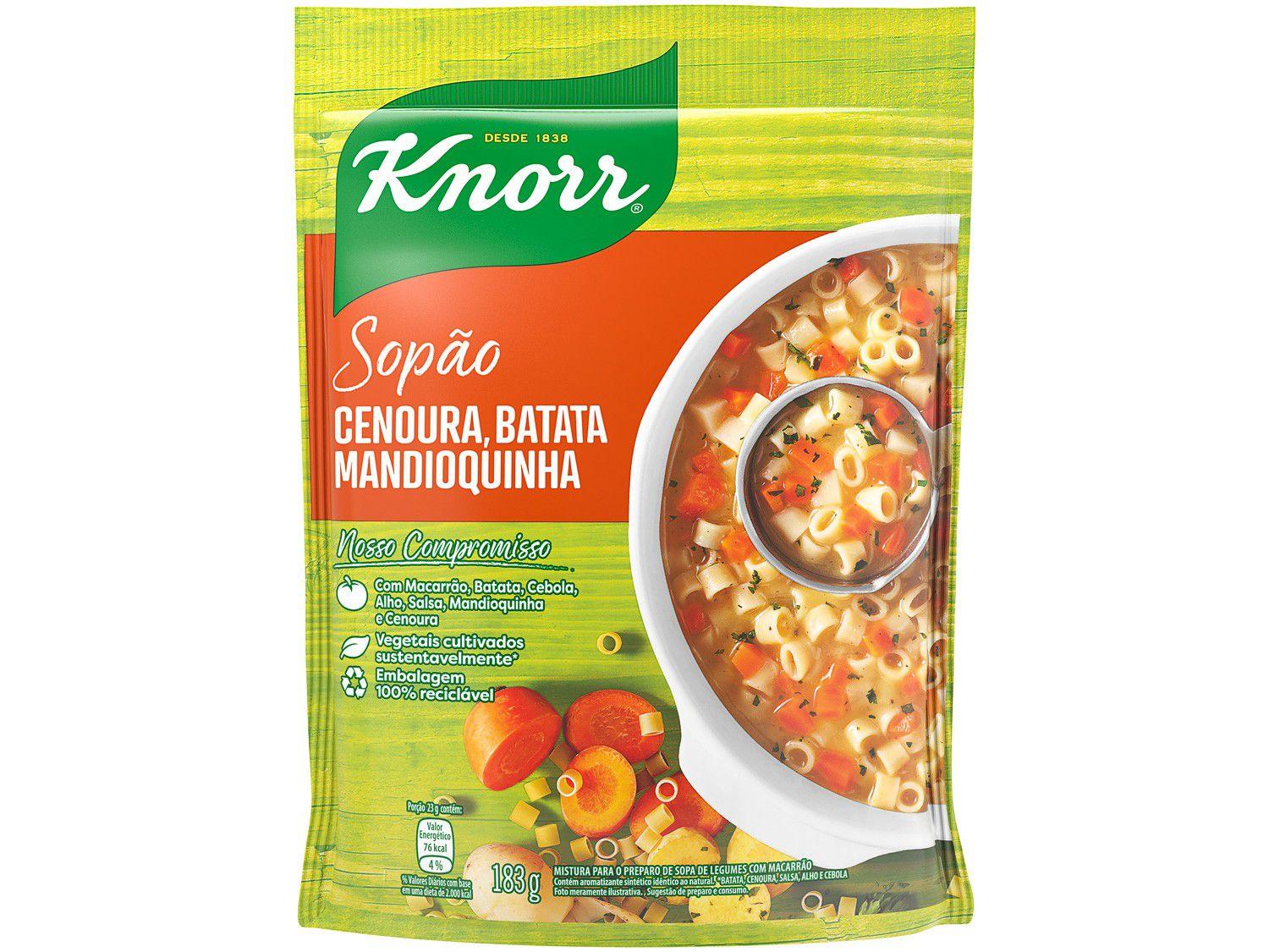 Sopão Instantânea Legumes Knorr - 180g