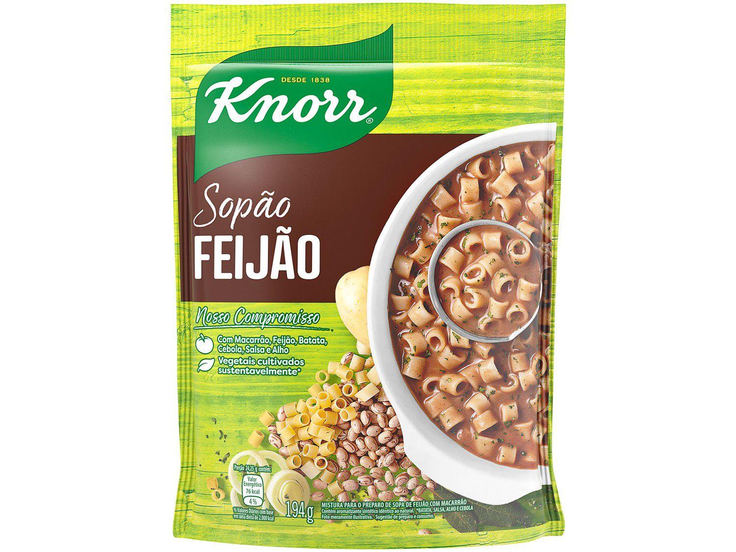Sopão Instantânea Feijão Knorr - 194g