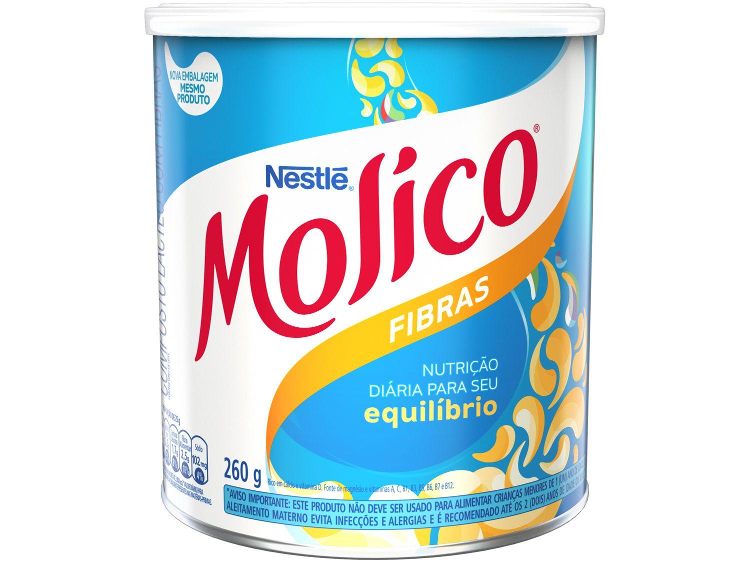 Composto Lácteo Molico Original Fibras - 260g